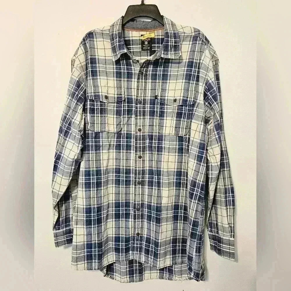 Redhead Cotton Button Down Size Xlt Euc - image 1